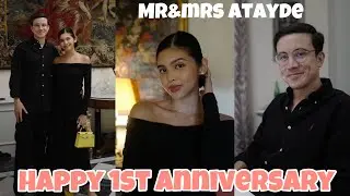 MAINE MENDOZA AT ARJO ATAYDE 1ST ANNIVERSARY SA GREECE NILA ISINELEBRATE SINABAYAN NADIN NG BAKASYON