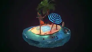 Level Design | Surf Island | Unreal Engine | Marmoset Toolbag