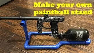 Make your own paintball stand for under $10