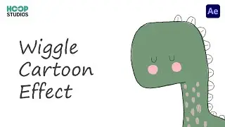 Wiggle Cartoon Effect in After Effects | After Effects Tutorial
