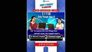Magnetism  || IIT&JEE Questions NO 10 || VIII Class #OAKS