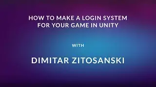 Player Authentication: Designing a Secure Login System in Unity Game Development