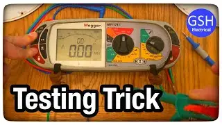 Trick for Insulation Resistance Testing