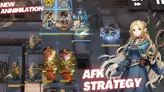 Annihilation 28 (Cityway 66) - AFK Strategy with Marcille | Arknights CN