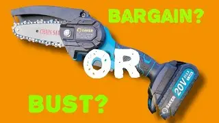 Saker Mini-Chainsaw Review 2022 | Is It Worth The Money?
