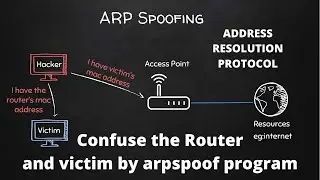 Trick Victim And Router | ARP Spoofing With Arpspoof - MITM | Ethical Hacking | Arpspoof With Kali