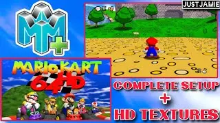 How to Install HD Custom Texture Packs in N64 RMG Emulator 2024 