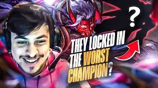 LL STYLISH | THEY LOCK IN WORST CHAMP IN THE GAME?