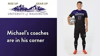 Michael’s coaches are in his corner