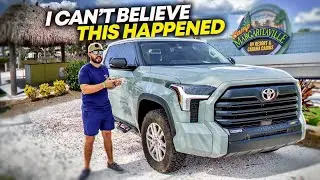 First Road Trip in the 2024 Toyota Tundra! Margaritaville RV Resort.. Review Alpaka Shift Pack V2
