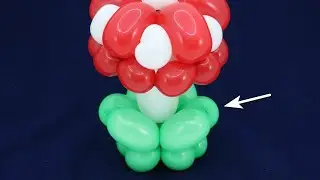 one balloon grass for the mushroom – twisting tutorial