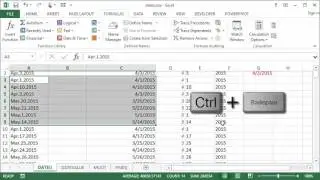 Excel Keyboard Shortcuts: Refocusing on a Selection Without Deleting It