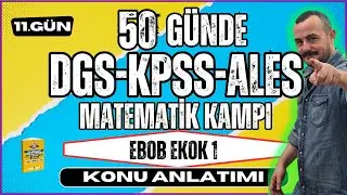 EBOB-EKOK 1 | KPSS-DGS-ALES Matematik | 50 Günde KPSS-DGS-ALES Matematik Kampı