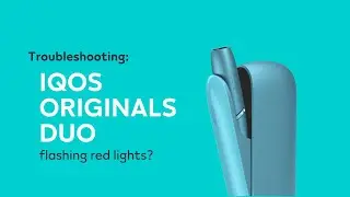 Troubleshooting: Flashing Red Lights IQOS ORIGINALS DUO | IQOS UK