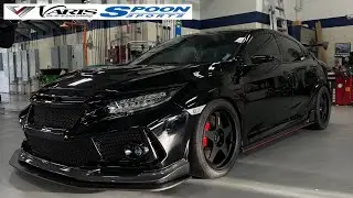 JDM Spoon Sports Varis Makeover // 2020 Honda Civic FK8 Type-R (Ep 2)