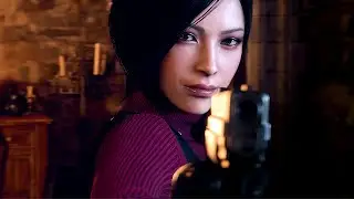 Leon Gets Ambushed By Ada Wong / Leon Reunites With Ashley - Resident Evil 4 Remake