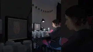 Моя любовь к кофе ☕️💕 #3d #3danimation #animation #blender #vfx #motion #coffee