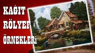 KAĞIT RÖLYEF ÖRNEKLERİ
