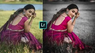 Dark Black And Pink Tone Lightroom Photo Editing || Lightroom Photo Editing Tutorial ||