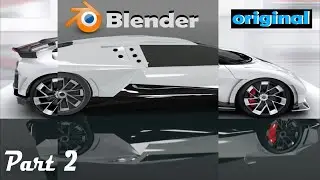 Simple Car Build in Blender Part 2 (SIMPLE)