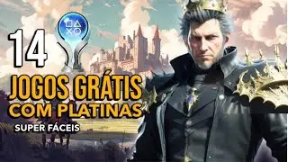 14 Jogos GRÁTIS com Platinas Super FÁCEIS (Sem Necessidade de Plus!)