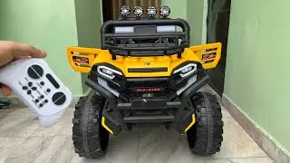 RC Monster Truck Unboxing & Testing | 4x4 2.4Ghz Remote Control Ride on Truck | Shamshad Maker🔥🔥