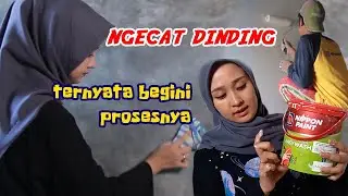 TUTORIAL CAT DINDING RUMAH, PERLU PAKAI PLAMIR ATAU SEALER?