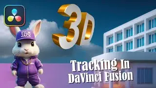 3D Tracking in DaVinci Resolve Fusion | Beginner Tutorial with Free Project Download.