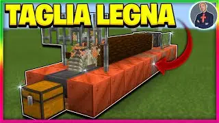 COME FARE UNA TAGLIALEGNA FUNZIONANTE SU MINECRAFT (PS4 SWITCH XBOX PE JAVA BEDROCK)