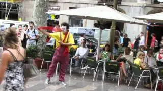 Clown Durilov (vol 6)  Barcelona street laugh attack Documentary Movie (Estilo mimo Tuga i Carcocha)