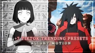 +7 Tiktok Trending presets #15 [ XML + QR + CC ] 