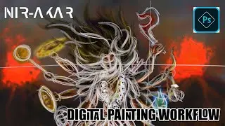 GODDESS KALI-DIGITAL PAINTING WORKFLOW | PART 2