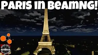 BeamNG Drive - Downtown PARIS Ported from GRiD to Assetto Corsa to BeamNG - Paris Map Mod