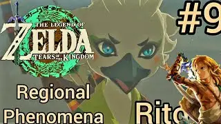 Zelda Tears of The Kingdom[JP Dub] Part 9 Regional Phenomena Rito Village