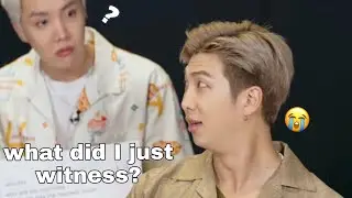BTS [being chaotic] on English interviews because we're getting a korean album!!