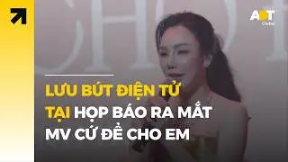 Khám phá trải nghiệm lưu bút điện tử độc bản tại họp báo ra mắt MV 