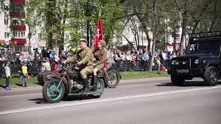 День Победы в Стерлитамаке (Ретро-машины). 2021 г
