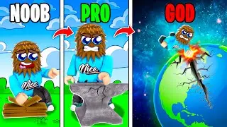 Becoming The STRONGEST Player In Arcade Punch Simulator