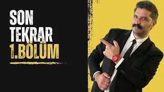 SON TEKRAR | 1.Bölüm | Ses, Öge, Sözcük Türleri | RÜŞTÜ HOCA