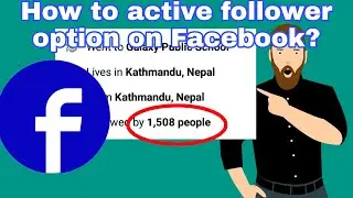 How to turn on followers option on facebook || Facebook followers || Tech and Tutorial