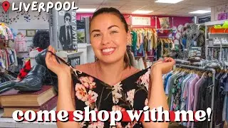 Come charity shopping with me in LIVERPOOL | Thrift With Me!