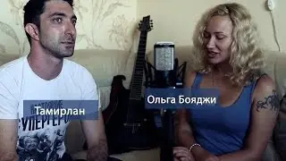 Ольга Бояджи в гостяхна студии звукозаписи "Planet Of Music"