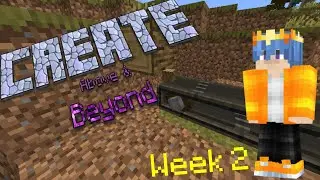 Rebuilding factory part 1 (Minecraft Create Above & Beyond)