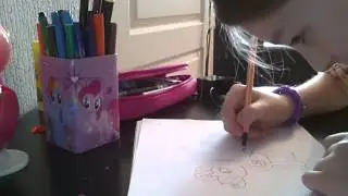 Как нарисовать пони рарити.
