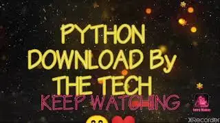 Which Software to download forPython programming in windows