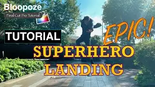 MEMBUAT NINJA SUPERHERO LANDING EFFECT | Tutorial Final Cut Pro X 2020