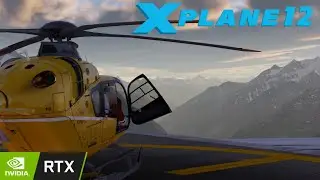XPlane 12 LIVE Helicopter
