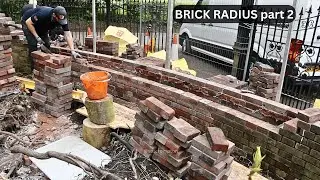 Huge Radius brick Wall Repair - Part - 2 