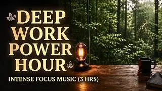 The Session You've Been Avoiding · Deep Work Music & Focus · 3 Hours · No Ads