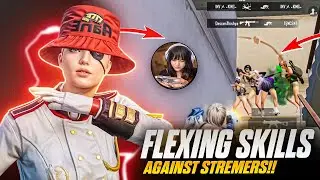 3+ STREAMERS VS JITENDRA GAMING || BGMI || PUBG MOBILE || 4 FINGERS GAMEPLAY ☠️🫶🏻